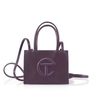 Eggplant small Telfar bag